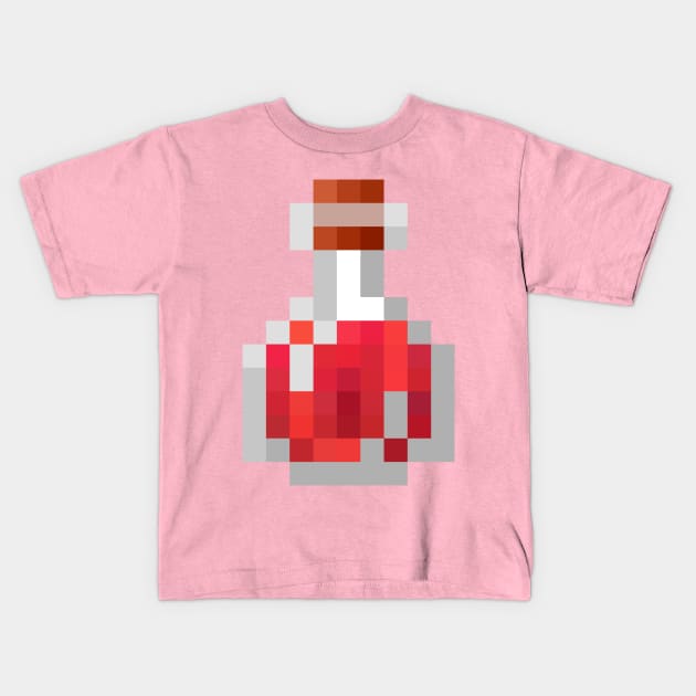 Minecraft Potion of Healing Kids T-Shirt by ParaholiX